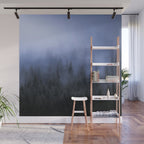Foggy Forest Wall Mural Gallery Image 1