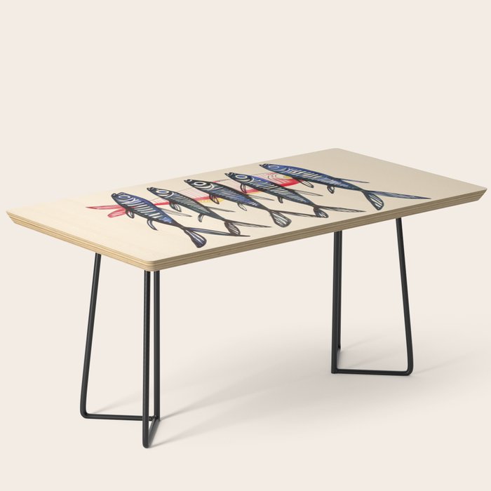 Deep Sea Stripes Coffee Table Gallery Image 1