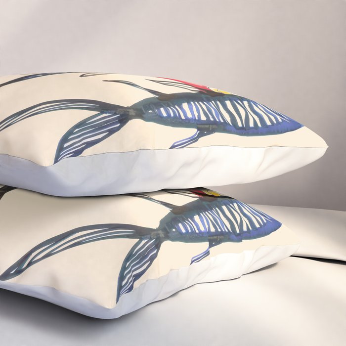 Deep Sea Stripes Pillow Sham Gallery Image 3