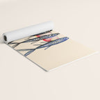 Deep Sea Stripes Yoga Mat Gallery Image 2