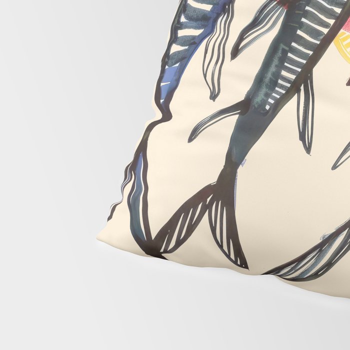 Deep Sea Stripes Pillow Sham Gallery Image 4