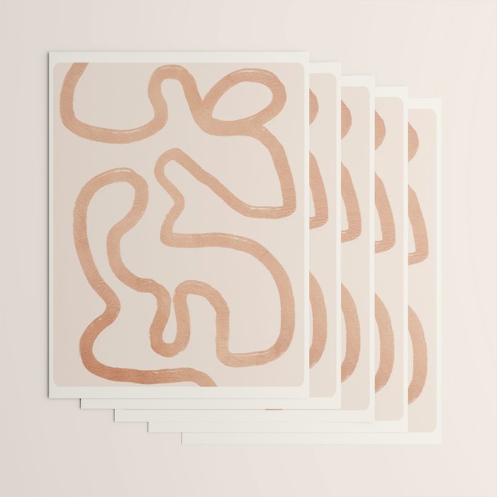 Abstract line art 75 Wrapping Paper Gallery Image 3