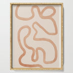 Abstract line art 75 Serving Tray Gallery Image 1