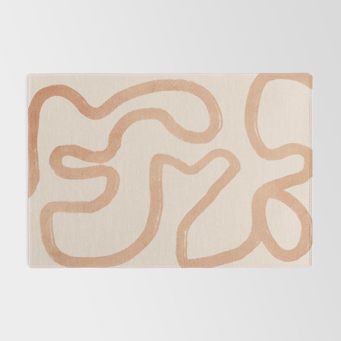 Abstract line art 75 Rug Gallery Image 2