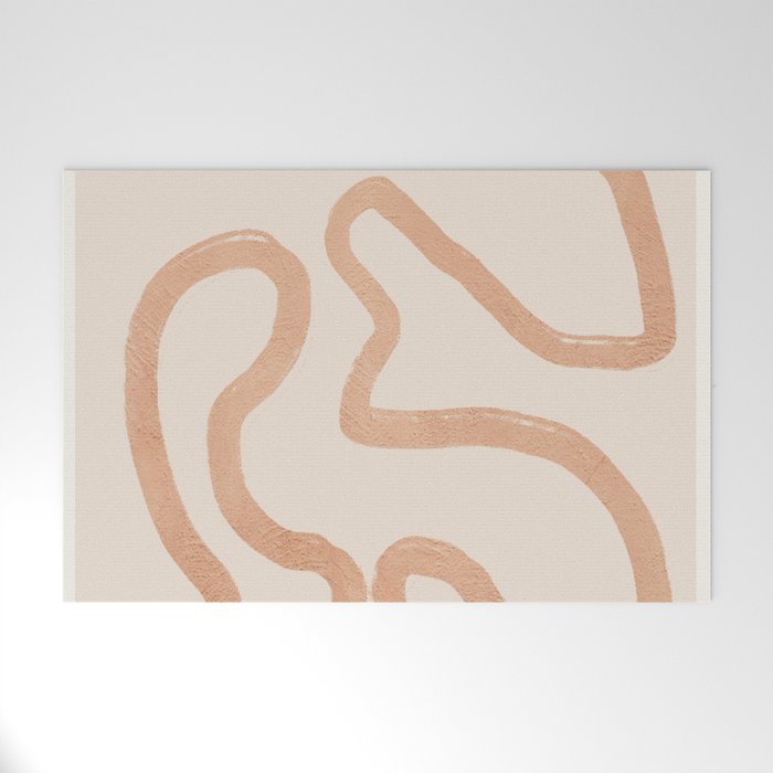 Abstract line art 75 Welcome Mat Gallery Image 1