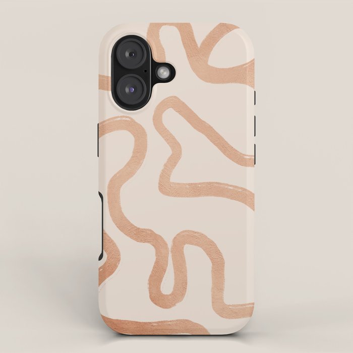 Abstract line art 75 iPhone Case Gallery Image 1