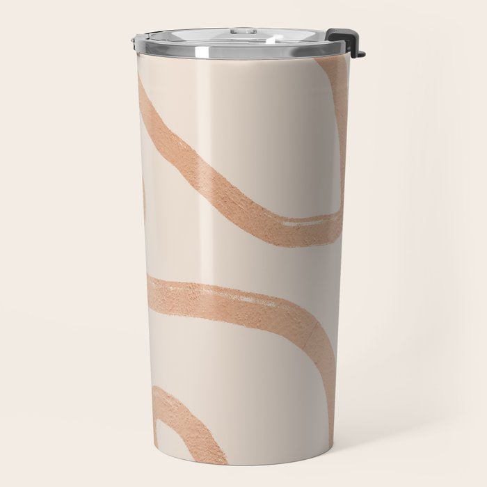 Abstract line art 75 Travel Mug Gallery Image 2