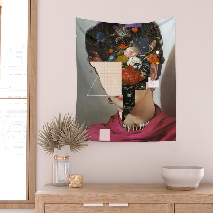 Ruhe in Frida Wall Tapestry Gallery Image 2