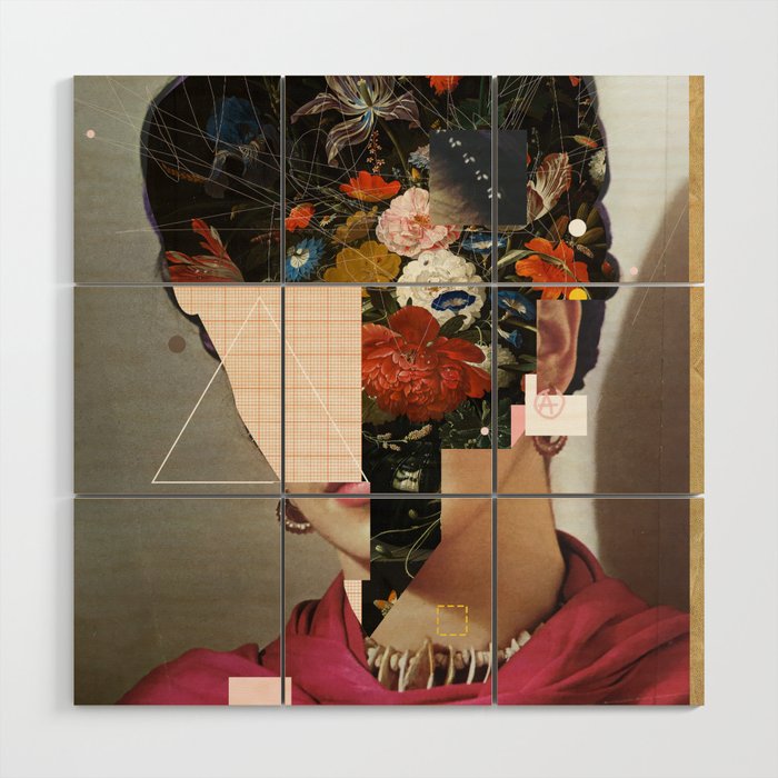 Ruhe in Frida Wood Wall Art Gallery Image 1
