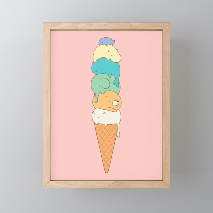 Melting Mini Art Print Gallery Image 1