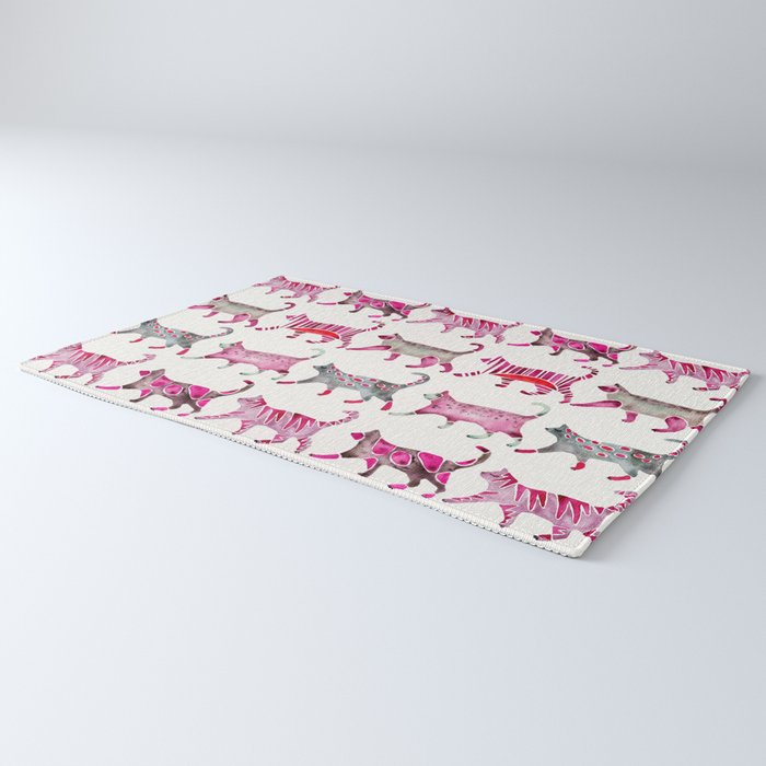 Cat Collection - Magenta Palette Rug Gallery Image 3