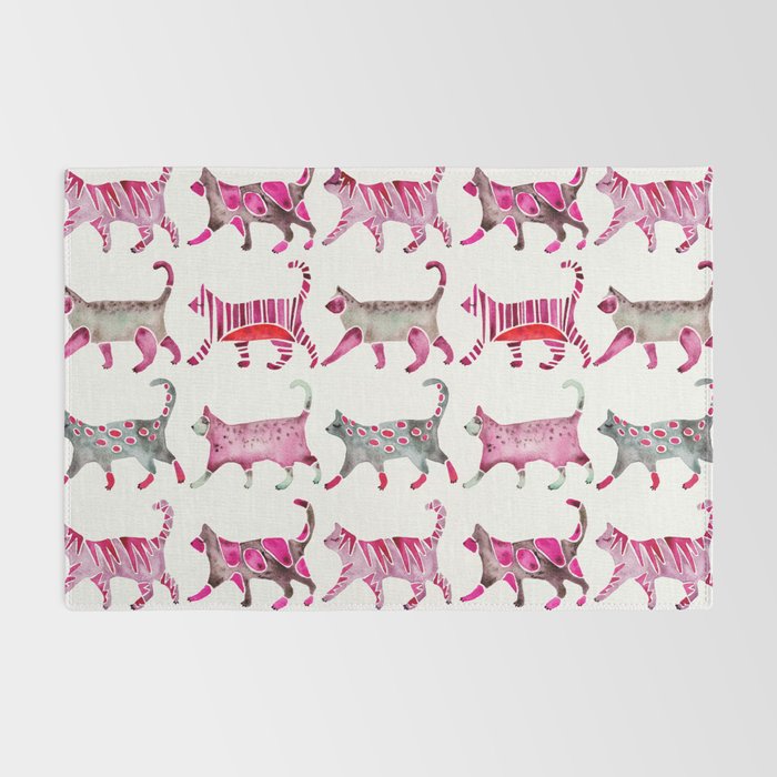 Cat Collection - Magenta Palette Rug Gallery Image 2