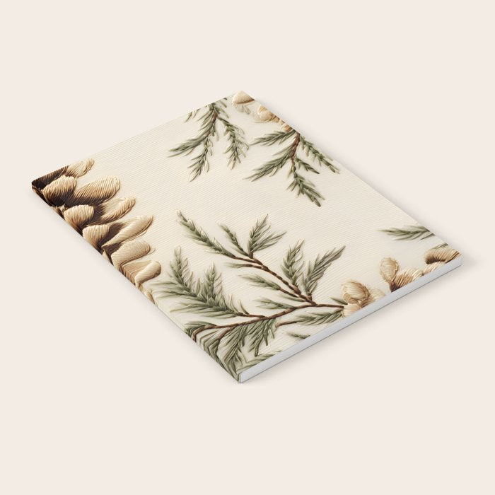 Pinecone Enchantment Notebook Gallery Image 1