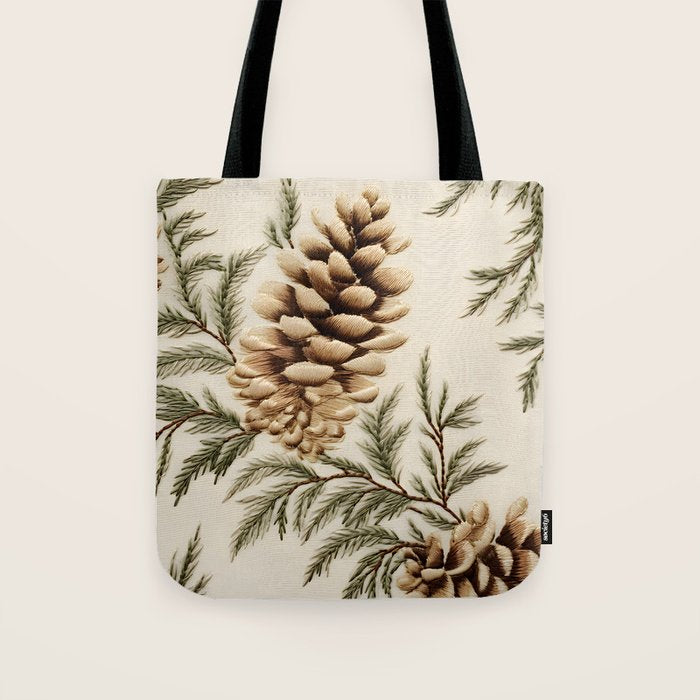 Pinecone Enchantment Tote Bag Gallery Image 1
