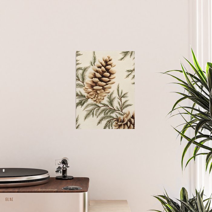 Pinecone Enchantment Poster Gallery Image 2