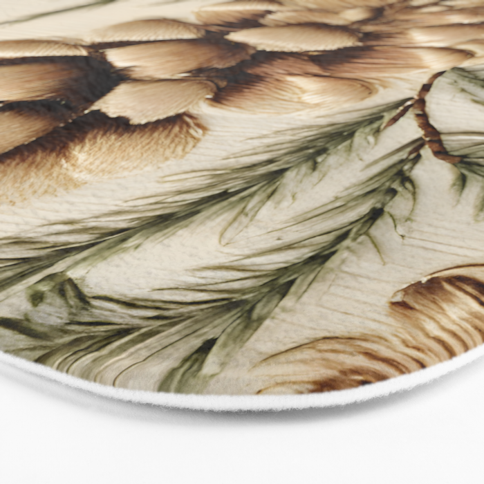 Pinecone Enchantment Bath Mat Gallery Image 3