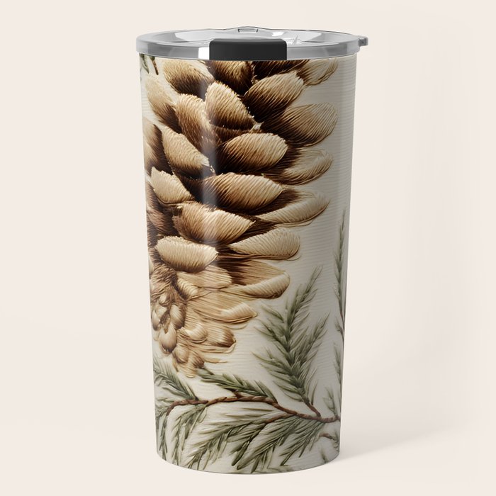 Pinecone Enchantment Travel Mug Gallery Image 1