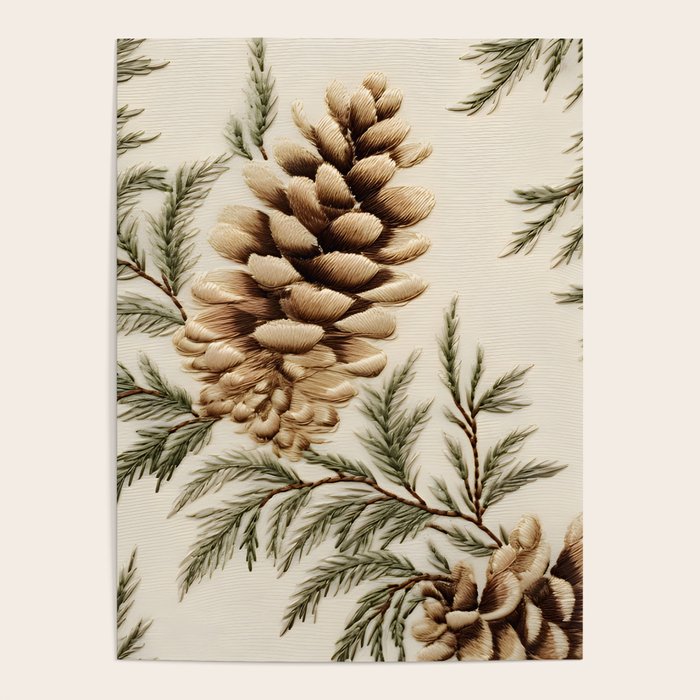 Pinecone Enchantment Poster Gallery Image 1