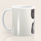 Mid Century Minimalist Black Ink Tribal Vase Abstract Vase Shapes Floral Plant Coffee Mug Gallery Image 3