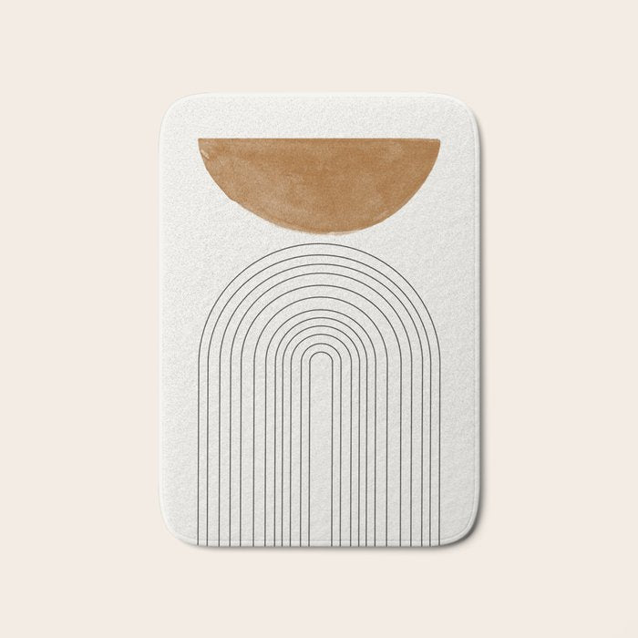 Minimalist Space Bath Mat Gallery Image 1