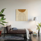 Minimalist Space Wood Wall Art Gallery Image 2