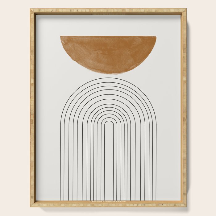 Minimalist Space Serving Tray Gallery Image 1