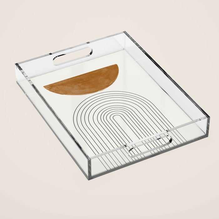 Minimalist Space Acrylic Tray Gallery Image 1