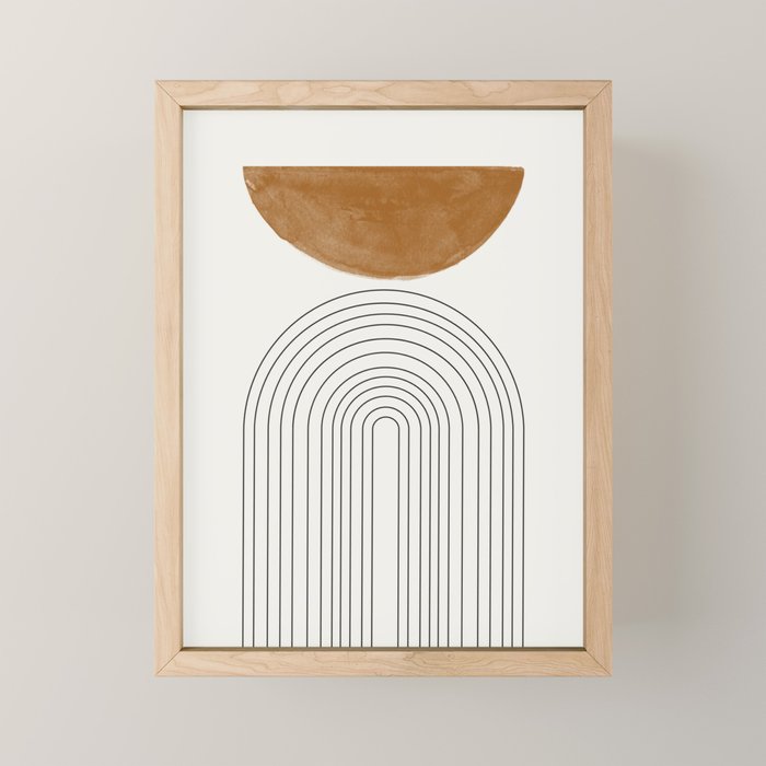 Minimalist Space Mini Art Print Gallery Image 1