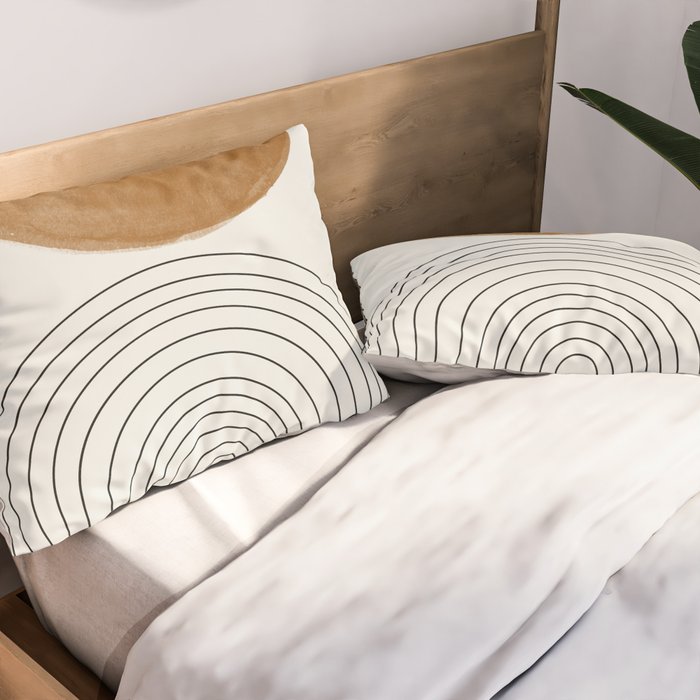 Minimalist Space Pillow Sham Gallery Image 2