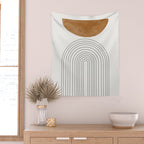 Minimalist Space Wall Tapestry Gallery Image 2