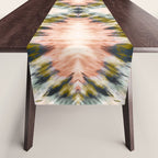 Mosaic tie dye 45B Table Runner Gallery Image 1