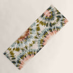 Mosaic tie dye 45B Yoga Mat Gallery Image 1