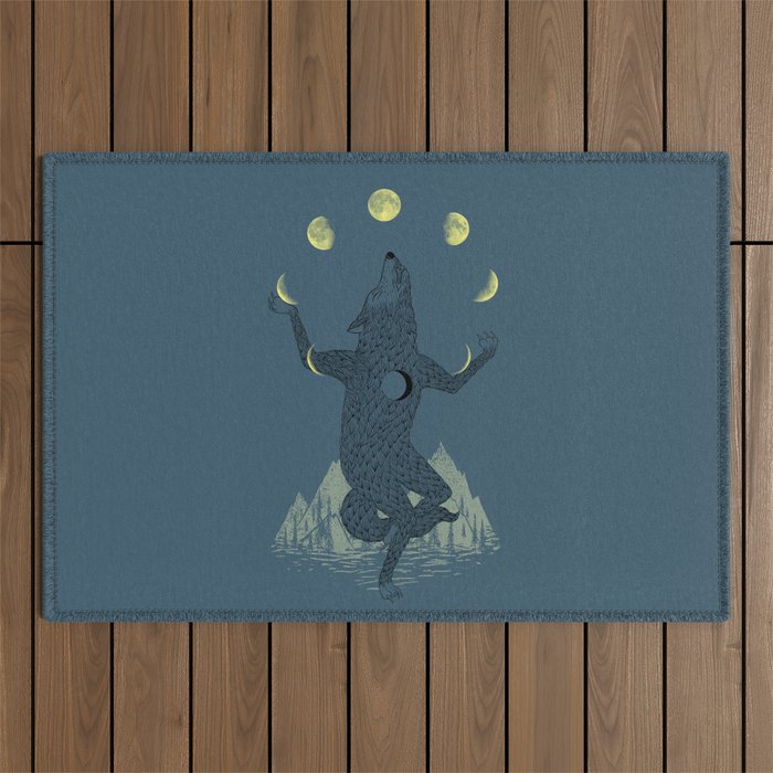 Moon Juggler Outdoor Rug Gallery Image 1