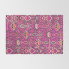 Uzbekistan Rug Deep Pink Rug Gallery Image 2
