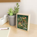 Zinnia Mushroom Garden Mini Art Print Gallery Image 2