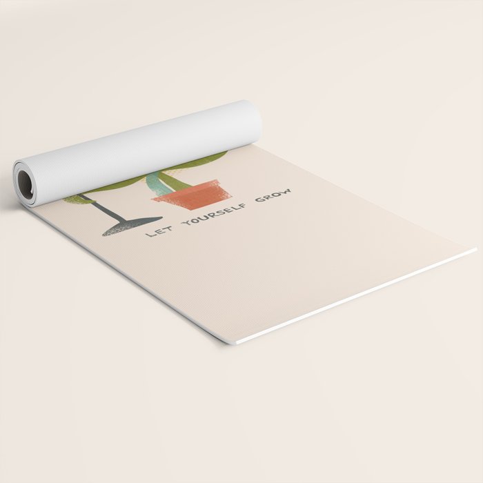 Let yourself grow Yoga Mat Gallery Image 2