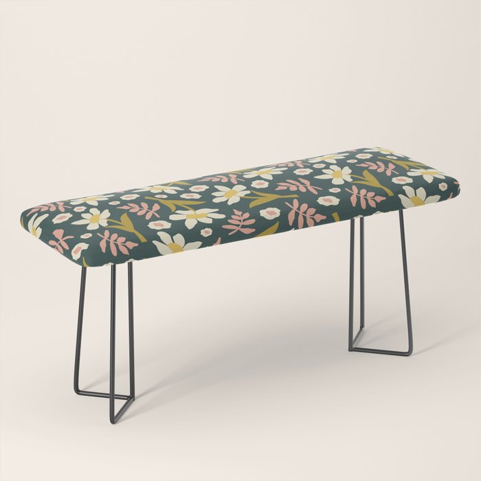 Fall Floral  Bench Gallery Image 1