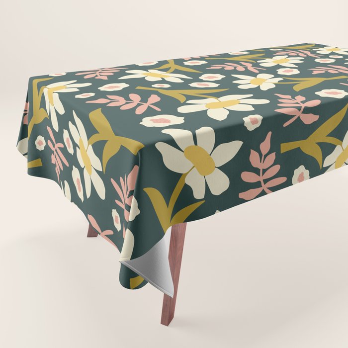Fall Floral  Tablecloth Gallery Image 1