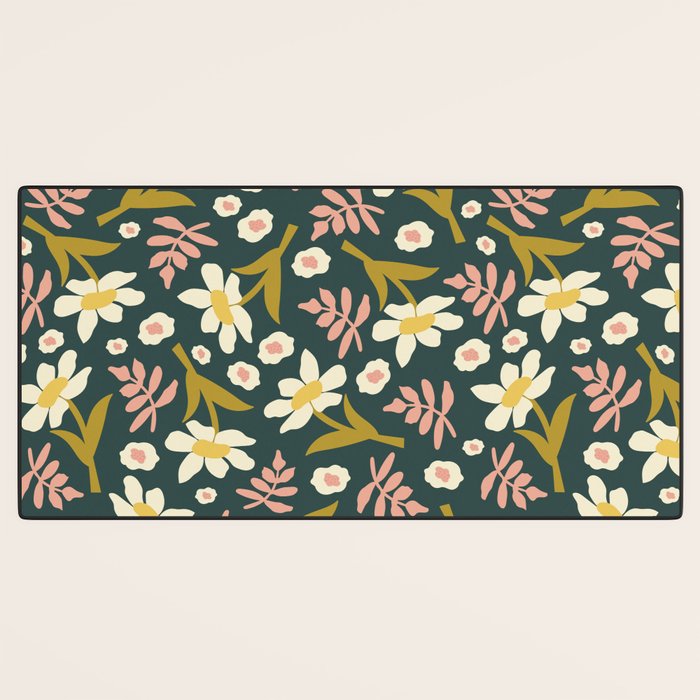 Fall Floral  Desk Mat Gallery Image 3