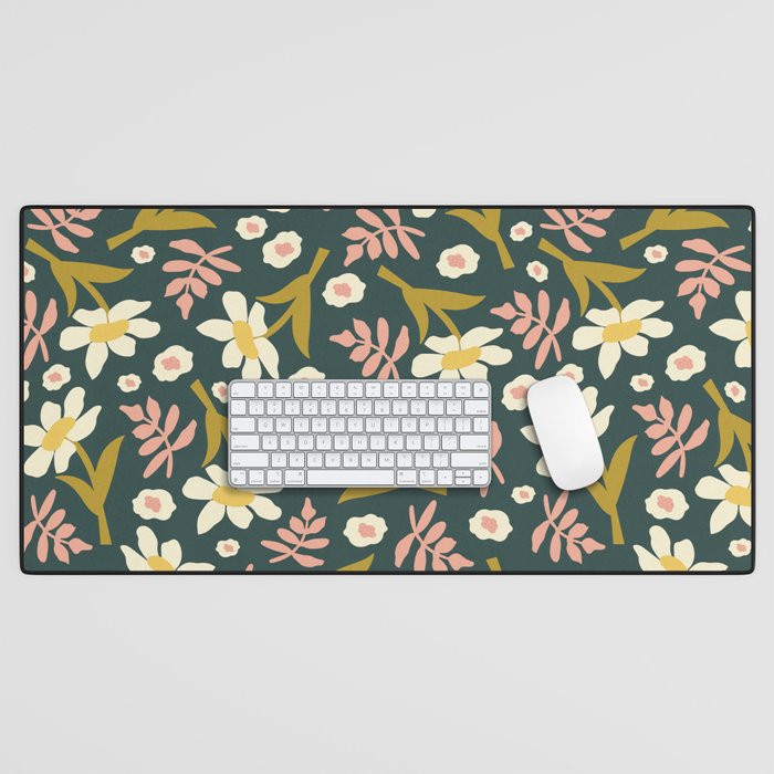 Fall Floral  Desk Mat Gallery Image 1