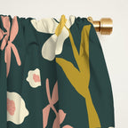 Fall Floral  Window Curtain Gallery Image 2