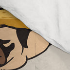 Sushi Pug Comforter Gallery Image 4