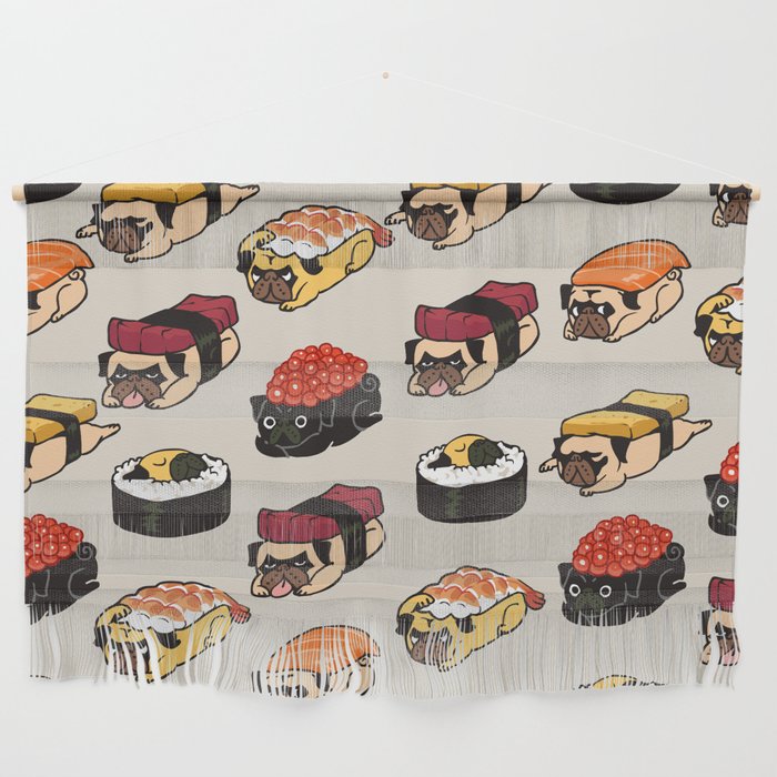 Sushi Pug Wall Hanging Gallery Image 1