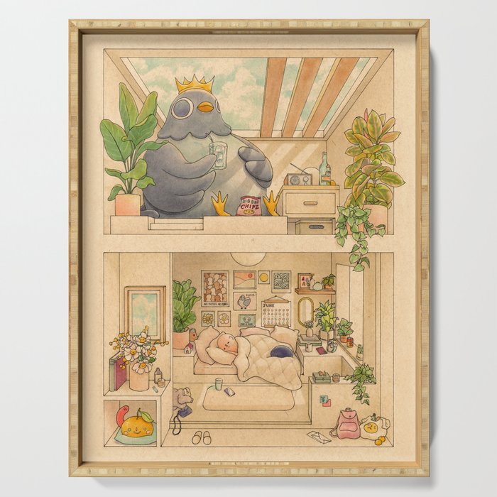 Neighbors Serving Tray Gallery Image 1