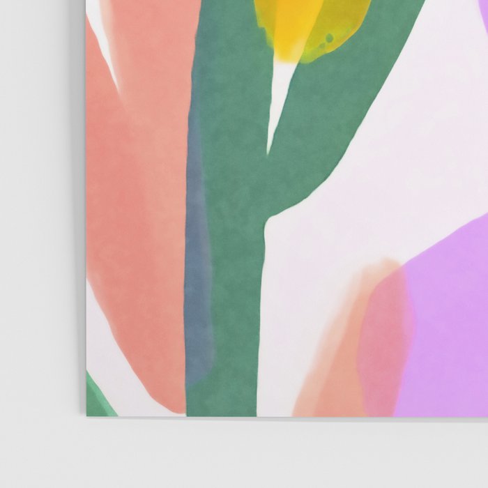 Playful Petals Mid Century Bold Groovy Flower Garden  Poster Gallery Image 3