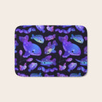 Ocean constellations Bath Mat Gallery Image 1