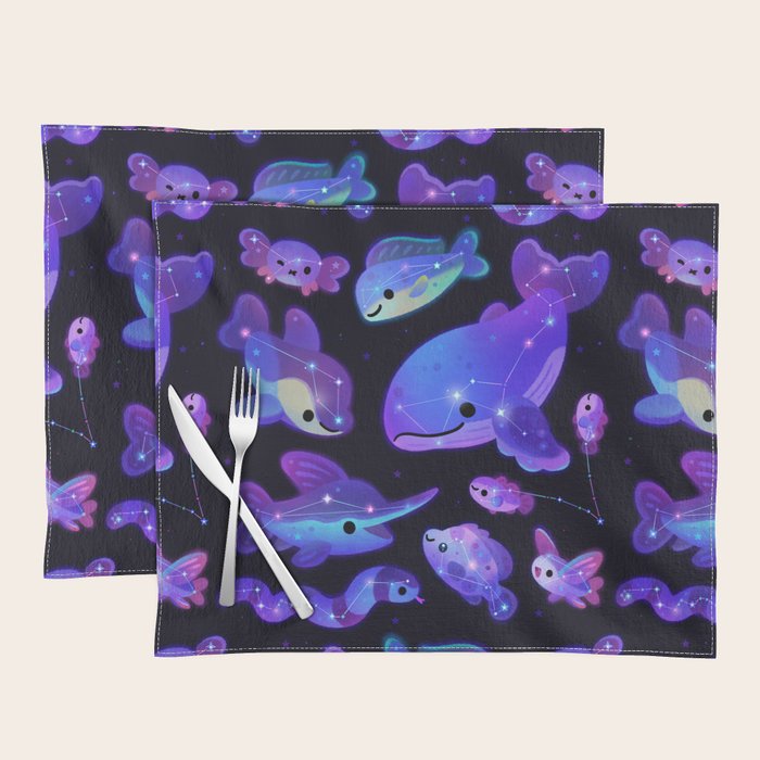 Ocean constellations Placemat Gallery Image 1