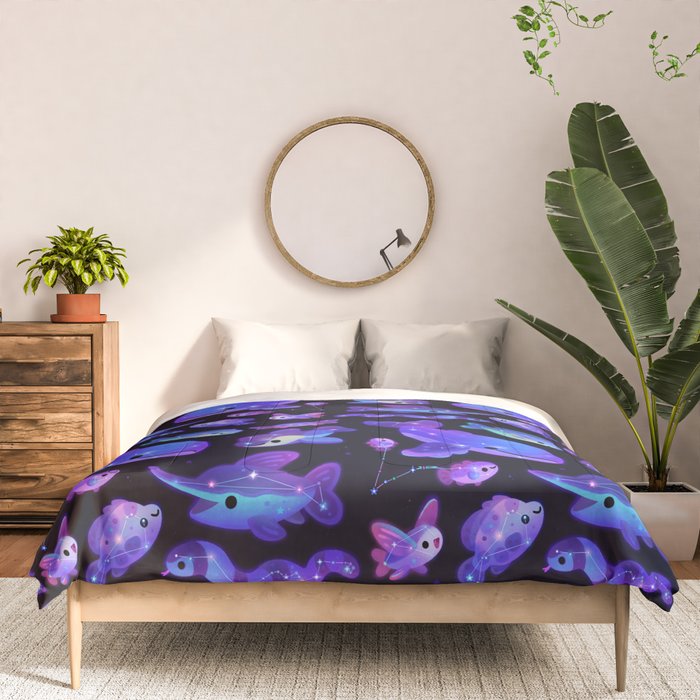 Ocean constellations Comforter Gallery Image 3