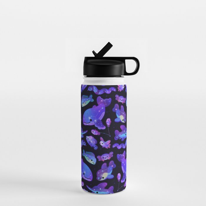 Ocean constellations Water Bottle Gallery Image 1