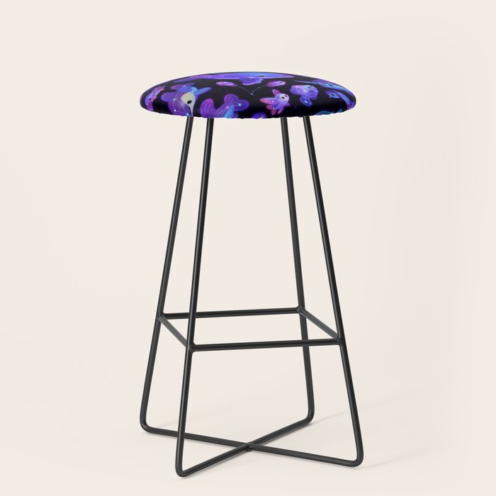 Ocean constellations Stool Gallery Image 1